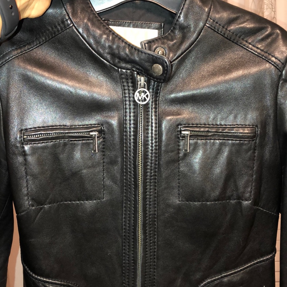 Michael Kors leather jacket